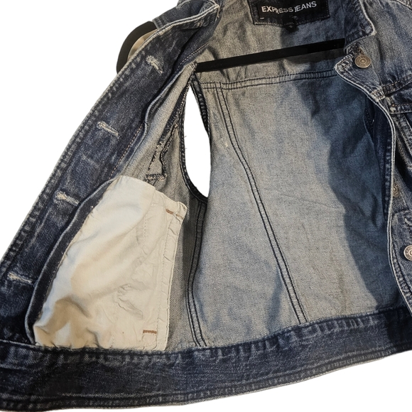 EXPRESS DENIM VEST - Picture 7 of 10